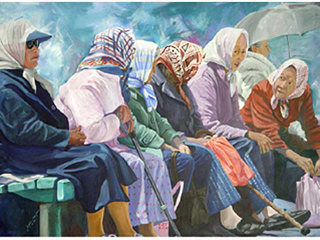 Five Scarves and A Yarn by Ingrid Manzione