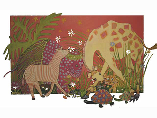 Hula Elephant by Patricia Field