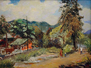Old Vineyard Section by Sunao Hironaka (1903-1990)