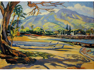 A Lazy Day in Haleiwa by Mark  Brown