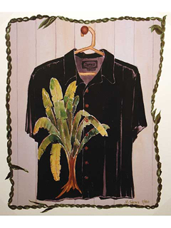 Formal Wear Hawaiian Style: Banana Leaves by Mary Spears