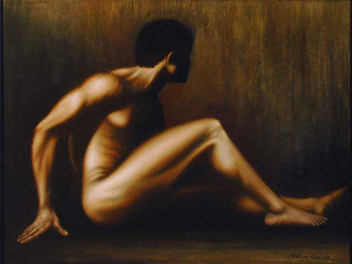 Figure on Gold by Jamen Chai