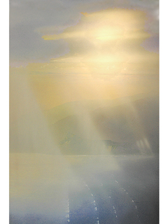 From Molokai'i at 5PM by John Wisnosky (1940-2006)