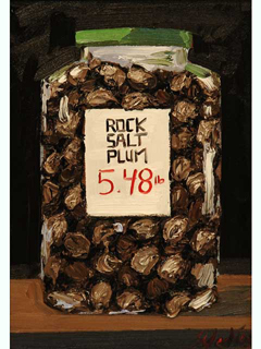 Rock Salt Plum @ 5.48lb. by Kelly Sueda