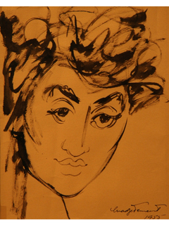 Hawaiian Woman 1 by Madge  Tennent (1889-1972)