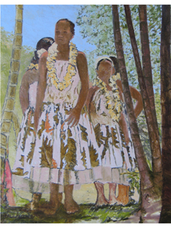 Hula Afternoon by Nancy Vilhauer