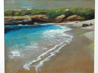 Kawakui Nui Beach, Molokai (with Two Ripples) by Cynthia  Cooke 
