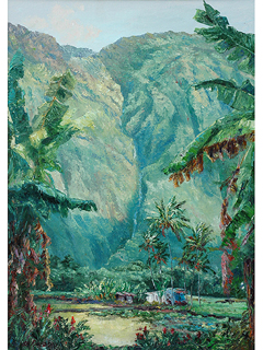 Waipio Valley by Betty Hay Freeland (1941-2023)