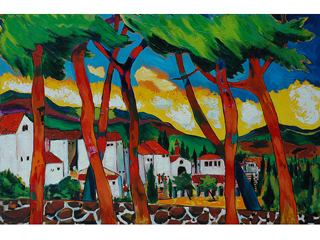 The Town Trees by Anthony  Mendivil