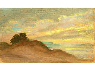 Sunset Niihau by Dennis Morton