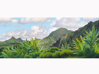 Olomana Vista by Gary Reed (1948-2015)