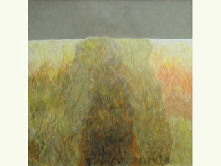 Yellow Flames by Satoru Abe (1926-2025)
