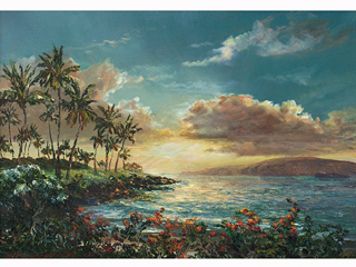 Wailea Romance by Betty Hay Freeland (1941-2023)