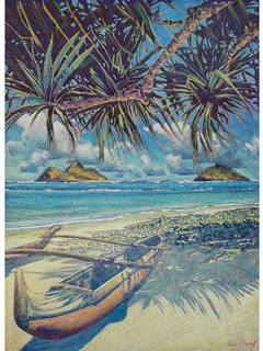 Shade of the Hala by Russell Lowrey Giclees