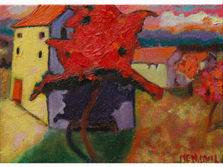 Little Red Tree by Anthony  Mendivil