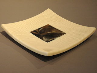 Basketweave Sushi Plate by Jane Raissle