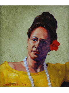 Kekai in Yellow Mu'u by James Goss