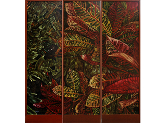 Croton Screen by Madeleine McKay