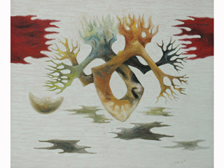 Untitled  rhythm     by Satoru Abe (1926-2025)