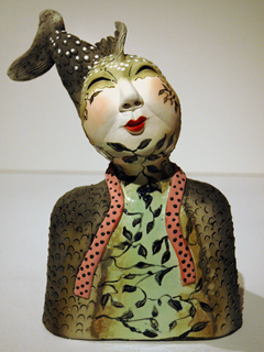 Fish Headed Woman by Vicky Chock