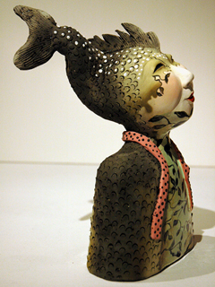 Fish Headed Woman by Vicky Chock (View 2)