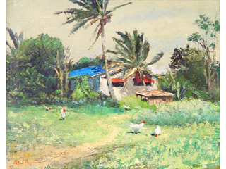 Waimanalo Cottage by Peter Hayward (1905-1993)