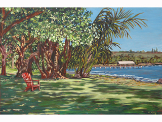 Pause Waimea Pier by Robin McCoy