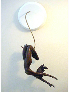 Arching Nude w/ Mount 6/100 by Lisbeth Sabol`