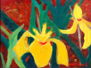 Yellow Iris by Anthony  Mendivil