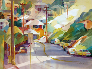 After The Rain On Dole Street II by Roger Whitlock