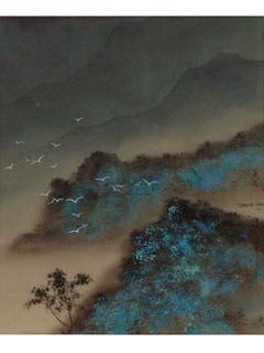 Birds in Flight by David Lee