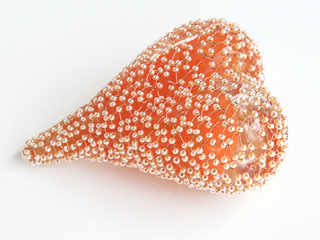 Medium Sized Beaded Hearts by Bernice Akamine (1949 -2024)
