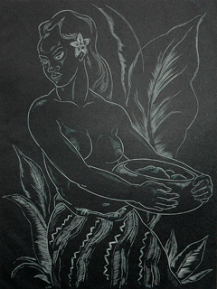 Girl with Calabash by Cornelia Macintyre Foley