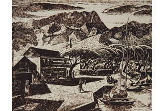 Mountains to Harbor by John Poole