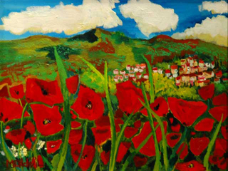 Poppies #2 by Anthony  Mendivil