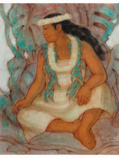After the Dance by Lynne Smith (1922-2008)