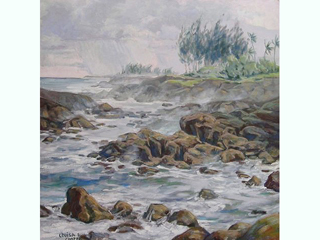 Stormy Day At King's Landing by Louisa S. Cooper
