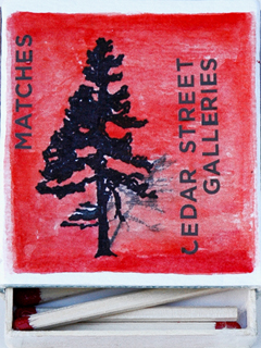 Cedar Street Galleries Matches 2 by Sanit Khewhok