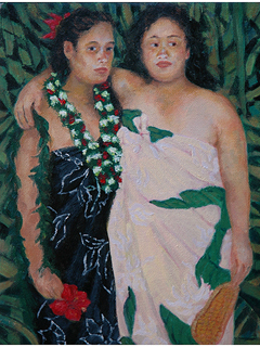 Two Friends I by Chris Campbell