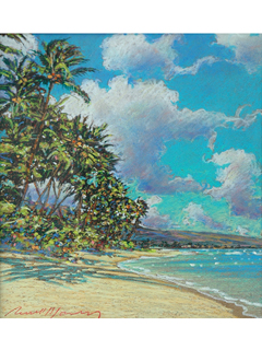 Kahala Beach by Russell Lowrey