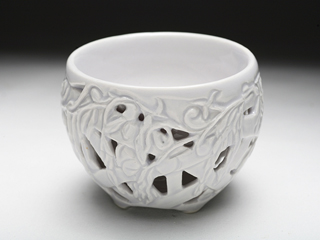 Garden Series Teacup I by Diane KW