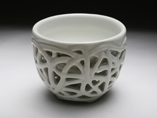 Ball of Spring Teacup I by Diane KW