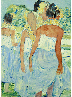 Hula Blue by Nancy Vilhauer