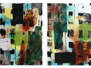 Envons 1 & 2 by Wendy Ladybird Hickey