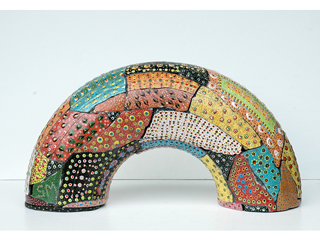 Polychrome Static Wave by Steve Martin
