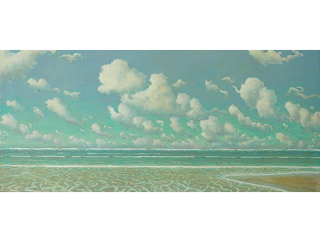 Tidal Wash Beachscape by Russell Lowrey
