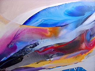 Blue Fire by Luigi Fumagalli