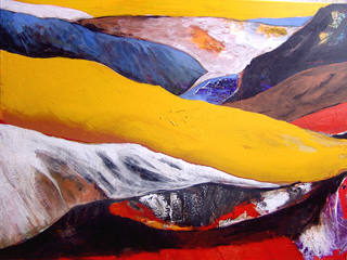 Study for Hawaiian Landscape I by Luigi Fumagalli
