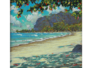 Kamani at The Beach by Russell Lowrey