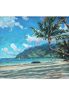 Puna Luu Coastline by Russell Lowrey